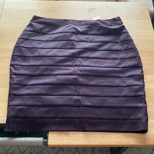 NWT FOREVER 21 deep purple skirt